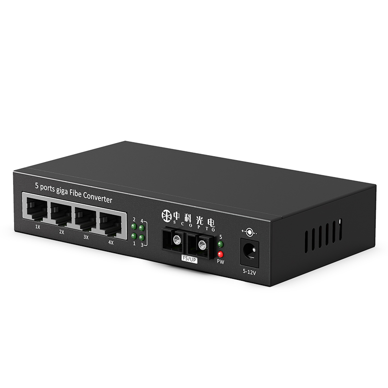 多模雙纖 1光4電SC接口 550M