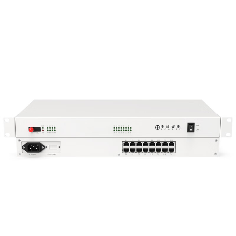 工業(yè)級(jí) 32路電話(huà)光端機(jī) FC接口