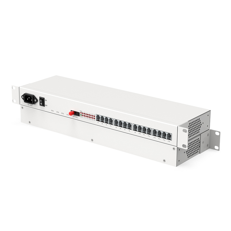 電信級 16路電話光端機(jī) FC接口