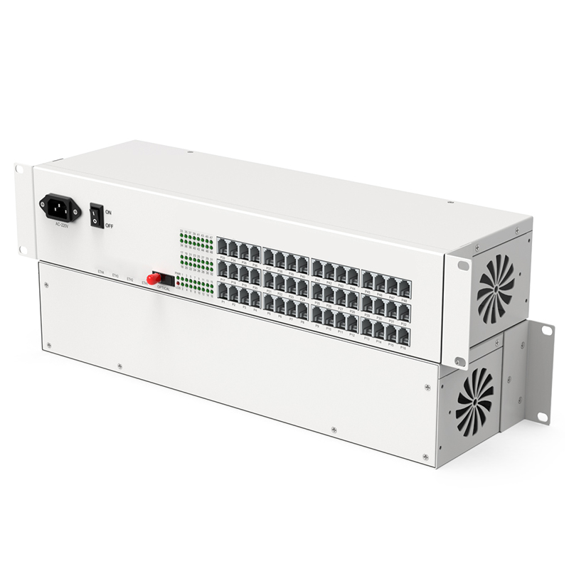 電信級(jí) 48路電話光端機(jī) FC接口