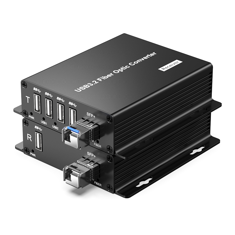 USB3.0光纖延長(zhǎng)器 單模單纖LC口
