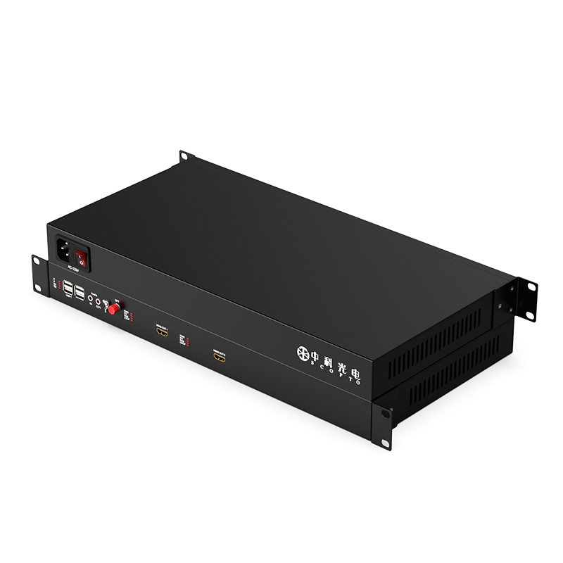 4K超清 60Hz 1路雙向HDMI2.0+1路雙向音頻LC接口
